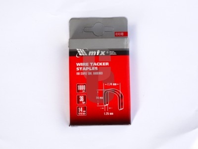 Телчета за такер - 14мм. - КАБЕЛ - 1000бр.                                                                                                                                                                                                                                                                  